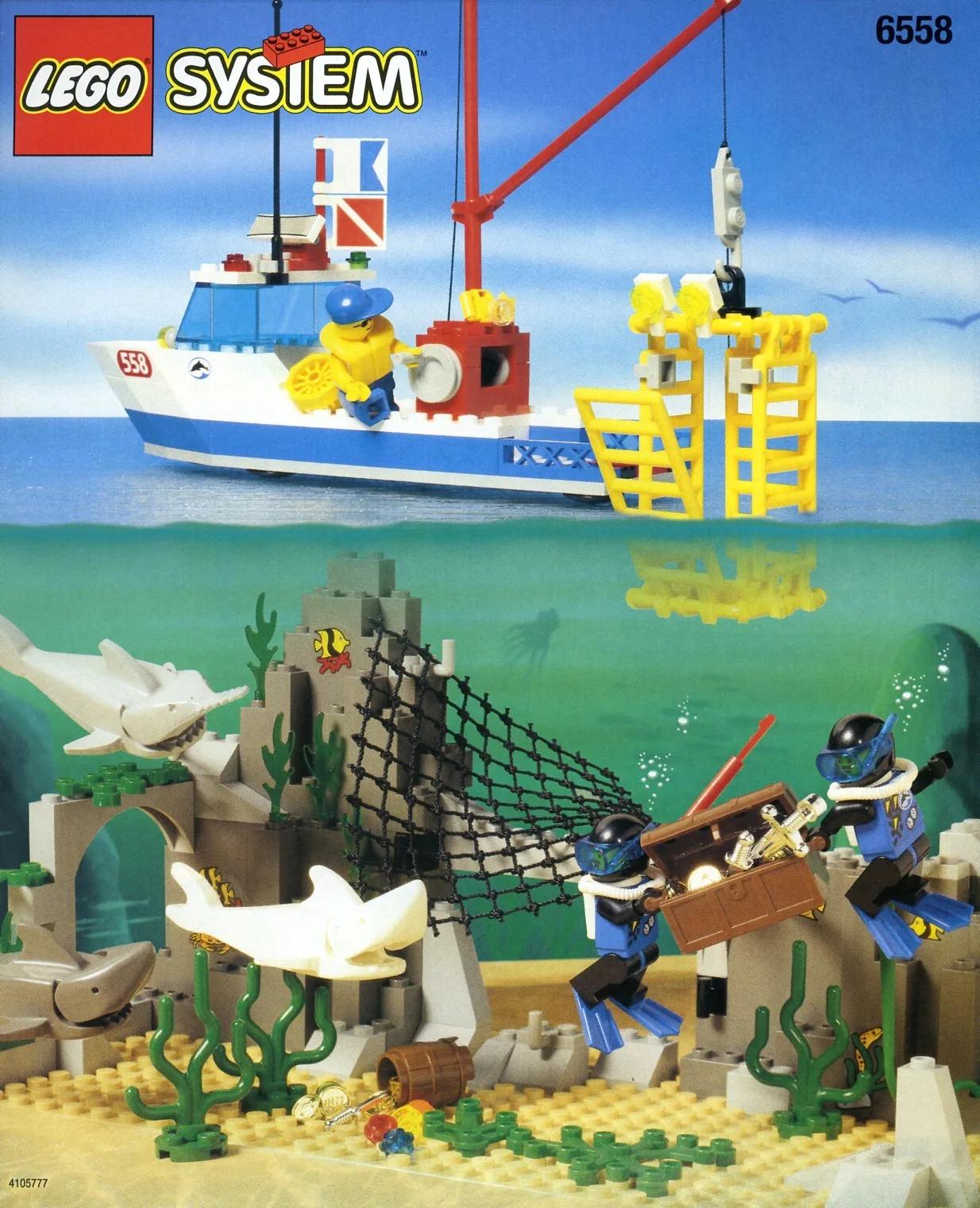 LEGO 6558 Baie de la cage à requins - prix | Brick Broker
