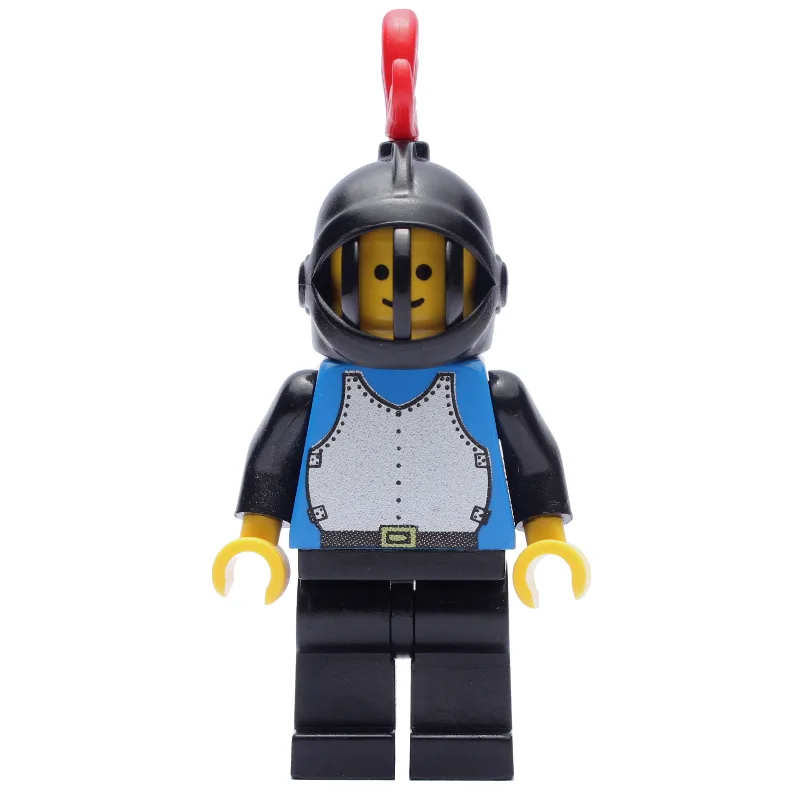Knight (Breastplate on Blue) - Black Legs, Bl… — minifigurine LEGO | Brick Broker