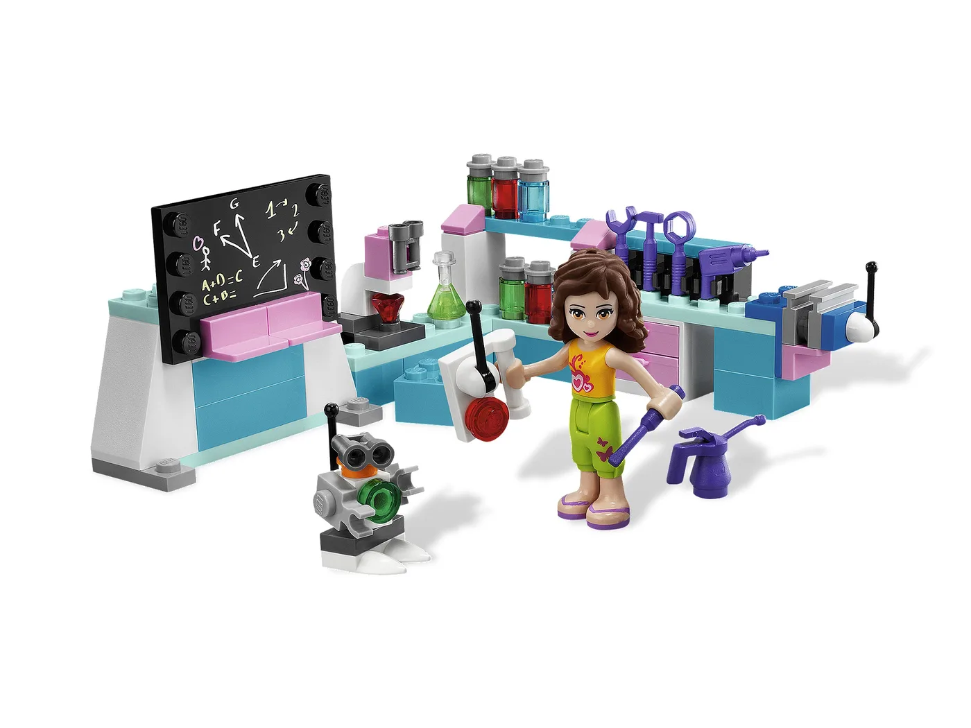 LEGO 3933 Atelier d'Invention d'Olivia - prix | Brick Broker