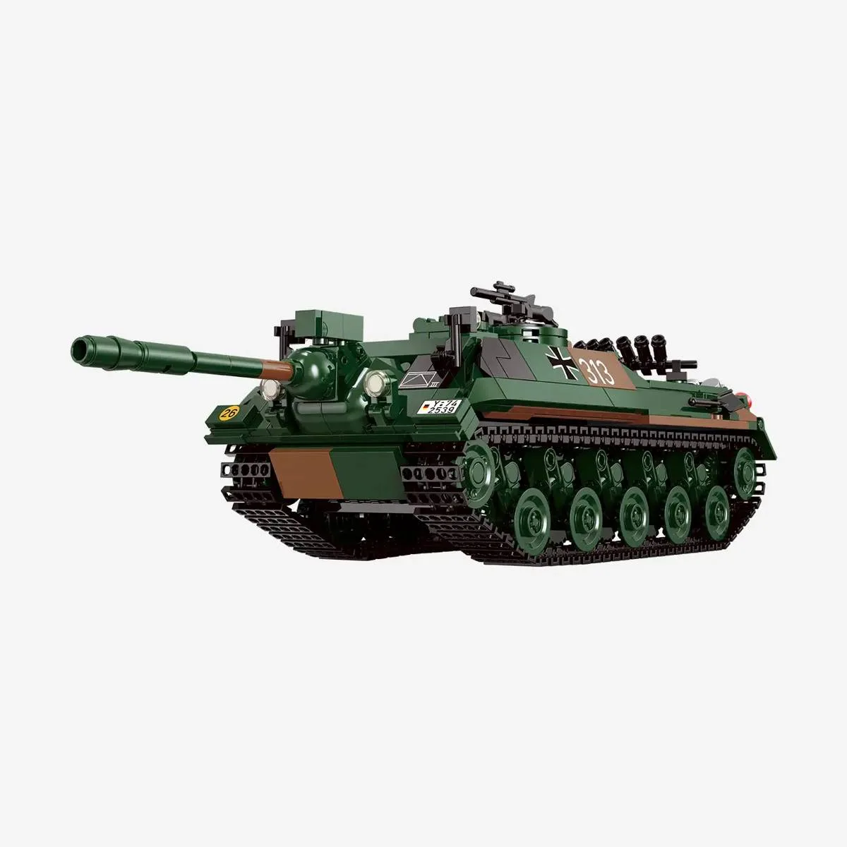 BlueBrixx Char de combat Cannon 4-5 (BB-109782) - prix | Brick Broker