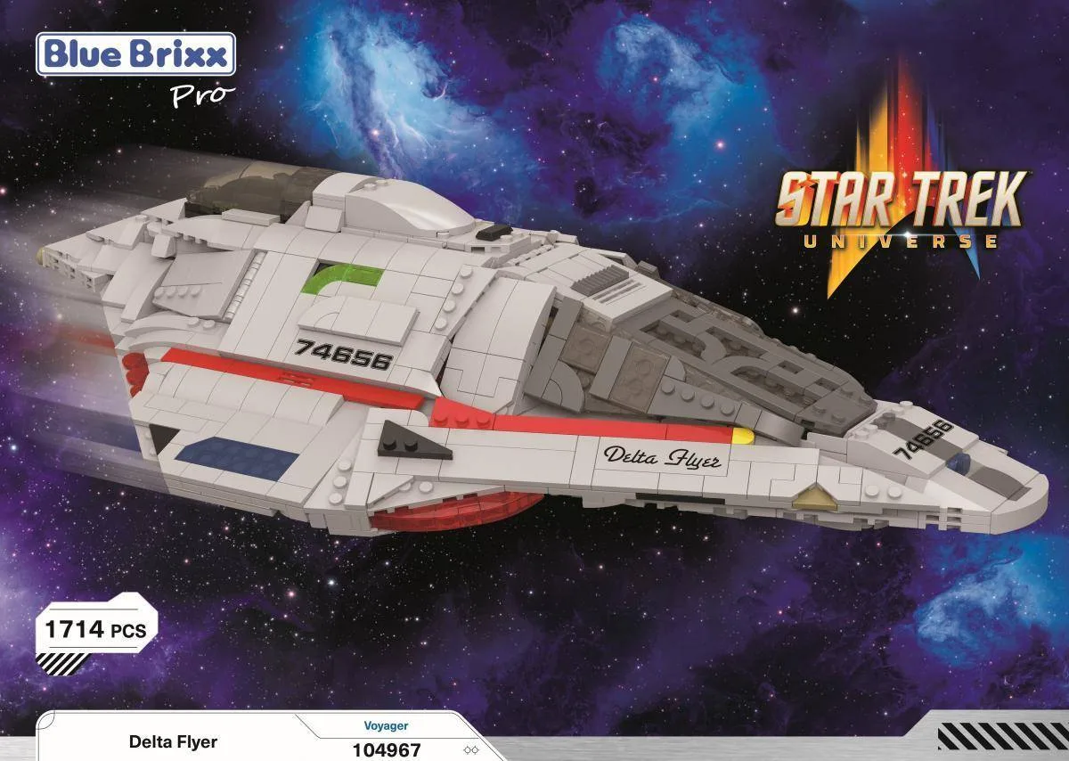 BlueBrixx STAR TREK Delta Flyer (BB-104967) - prix | Brick Broker