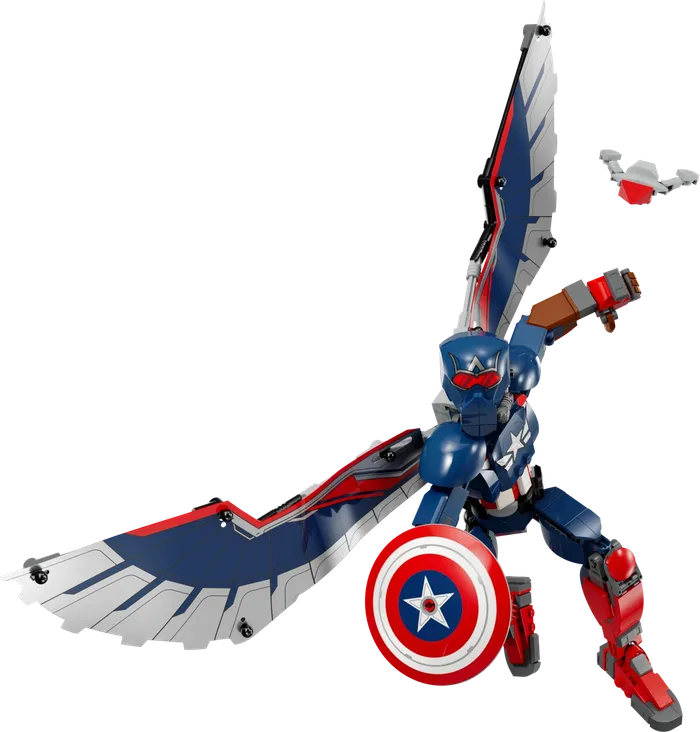 LEGO 76296 Figure de construction du nouveau Captain America - prix | Brick Broker