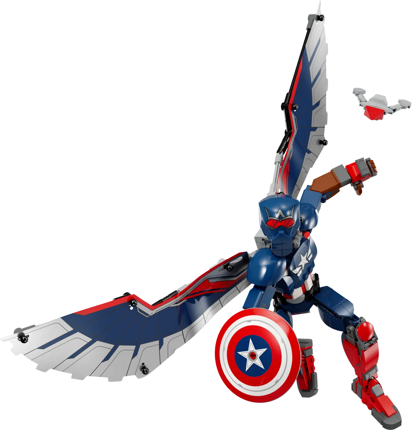 LEGO 76296 Figure de construction du nouveau Captain America - prix | Brick Broker