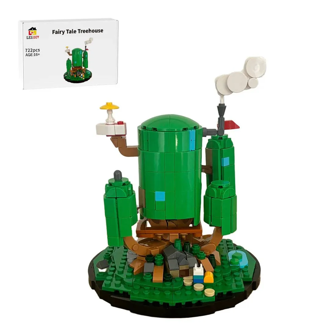 LesDiy Adventure Time - La cabane dans l'arbre | Micro World Series - 1 (LESDIY-3695540) - prix | Brick Broker