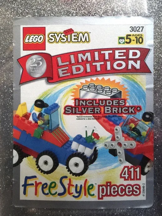 LEGO 3027 Seau d'argent 25e anniversaire - prix | Brick Broker