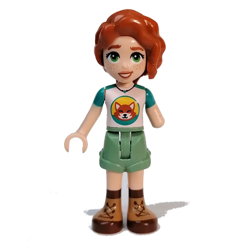 Autumn - White Top, Sand Green Shorts — dans quels sets LEGO ? (fig-013287) | Brick Broker