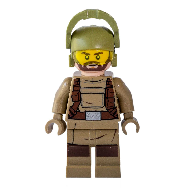 Resistance Soldier, Olive Green Helmet, Dark… — minifigurine LEGO | Brick Broker