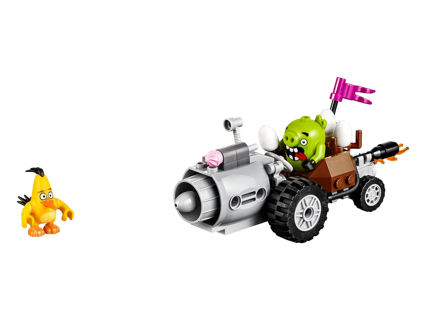 LEGO 75821 L'évasion de la voiture cochon - prix | Brick Broker