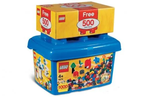 LEGO 4679 Baril de Briques et Créations - prix | Brick Broker