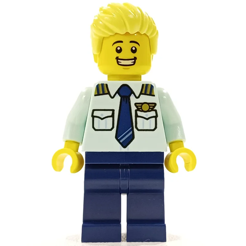 Pilot, Bright Light Yellow Hair — dans quels sets LEGO ? (fig-014318) | Brick Broker