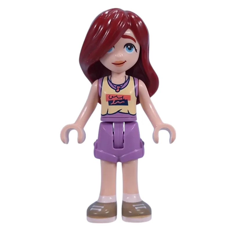 Paisley - Bright Light Yellow Top, Medium Lav… — minifigurine LEGO | Brick Broker