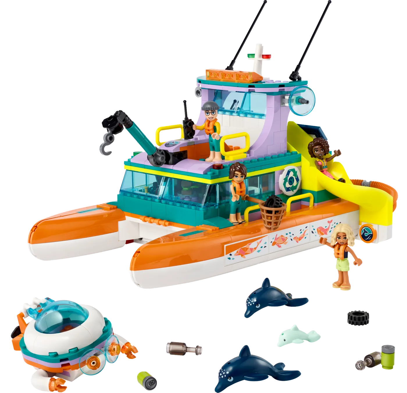 LEGO 41734 Bateau de sauvetage en mer - prix | Brick Broker
