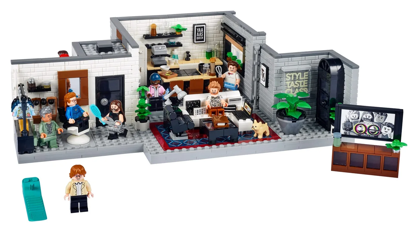 LEGO 10291 Queer Eye: Le Loft des Fab 5 - prix | Brick Broker