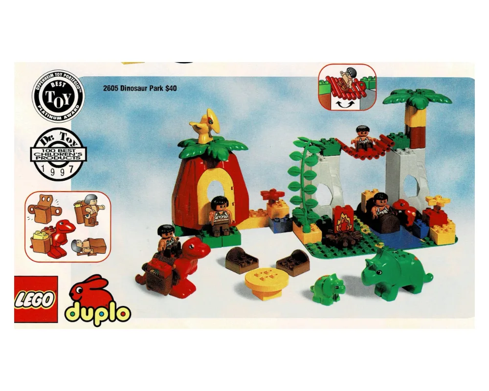 LEGO 2605 Parc de dinosaures - prix et où acheter | Brick Broker