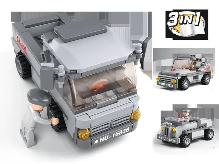 Sluban Transport de troupes 3-en-1 (SLB-M38-B0537E) - prix | Brick Broker