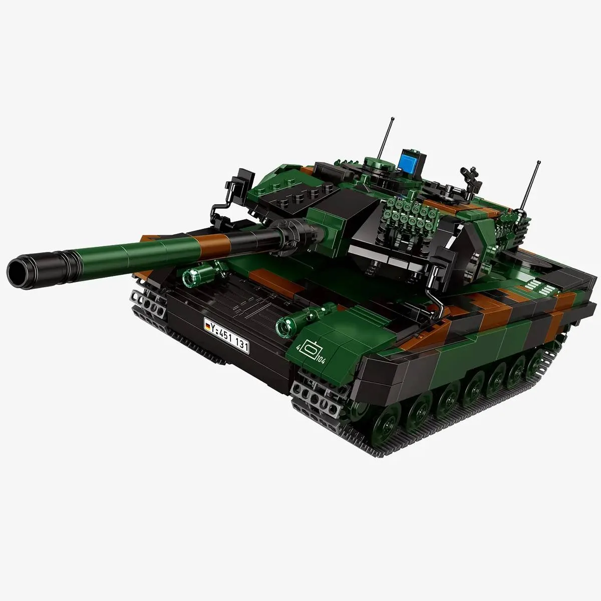 BlueBrixx Char de combat Leopard 2 A6, Bundeswehr (BB-106908) - prix | Brick Broker