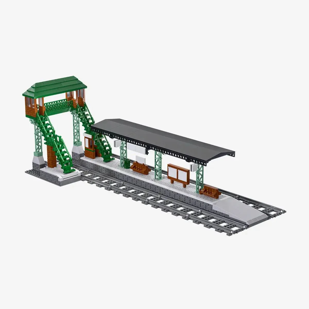 BlueBrixx Quai de gare (BB-110087) - prix | Brick Broker