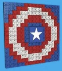 LEGO Bouclier de Captain America (TRUSHIELD-3) - prix | Brick Broker