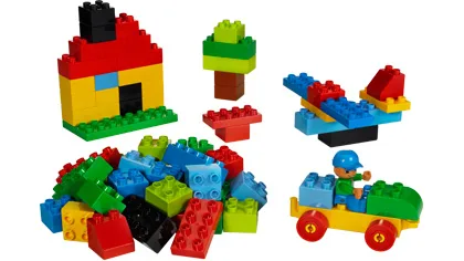 LEGO 5380 Grande boîte à briques - Plaque verte - prix | Brick Broker