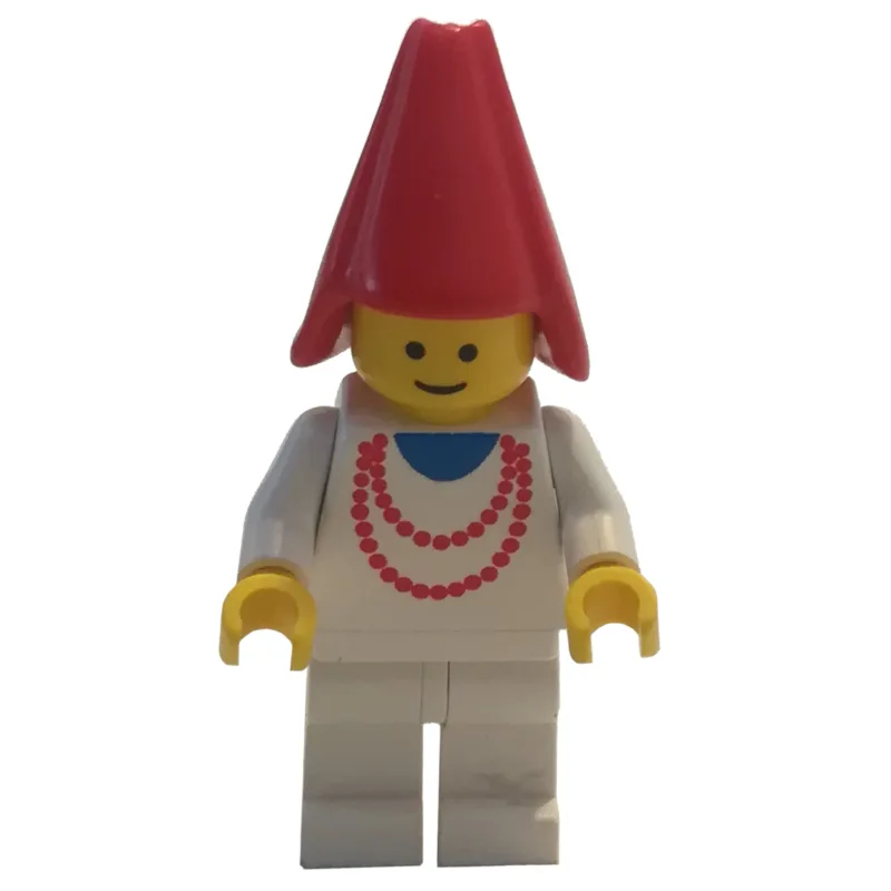 Maiden - White Legs, Red Cone Hat — dans quels sets LEGO ? (fig-006746) | Brick Broker