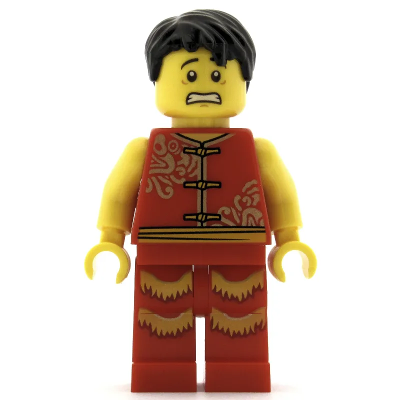 Man, Red Robe with Ties, Black Hair — dans quels sets LEGO ? (fig-009985) | Brick Broker