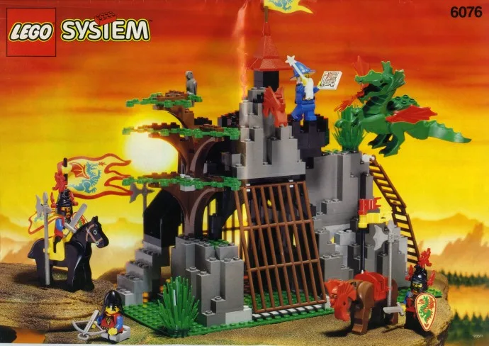 LEGO 6076 Antre du dragon noir - prix et où acheter | Brick Broker