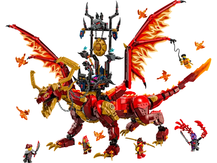 LEGO 71822 Le dragon-source du mouvement - prix | Brick Broker