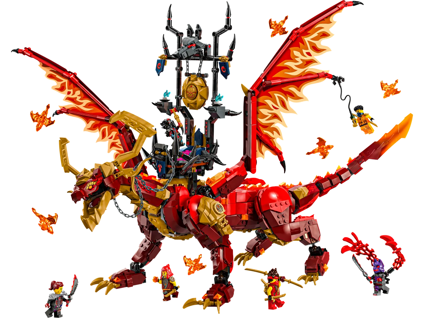 LEGO 71822 Le dragon-source du mouvement - prix | Brick Broker