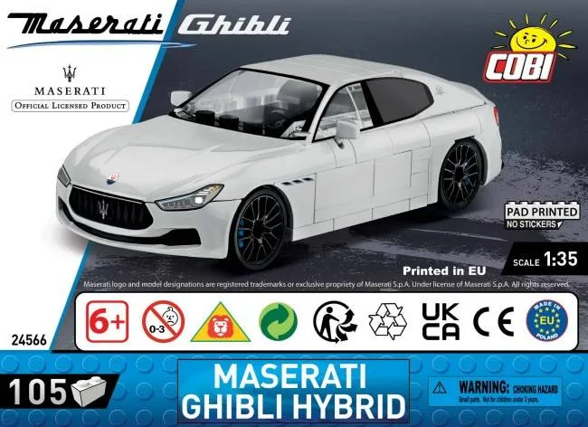 COBI Maserati Ghibli Hybrid (COBI-24566) - prix | Brick Broker