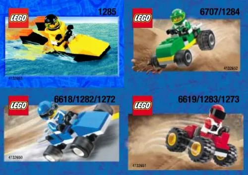 LEGO Pack de 4 courses (kabrace-1) - prix | Brick Broker