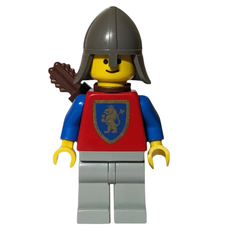 Archer (Crusader Lion) - Light Gray Legs — minifigurine LEGO | Brick Broker