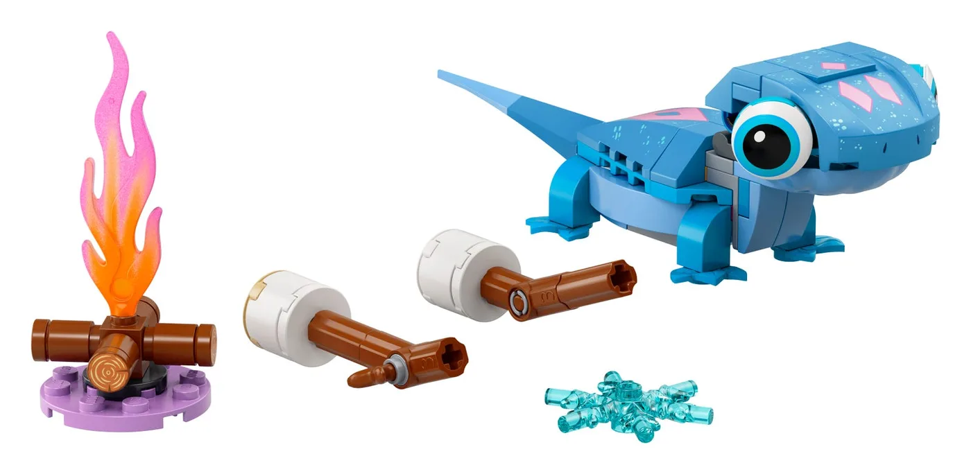 LEGO 43186 Personnage constructible Bruni le salamandre - prix | Brick Broker