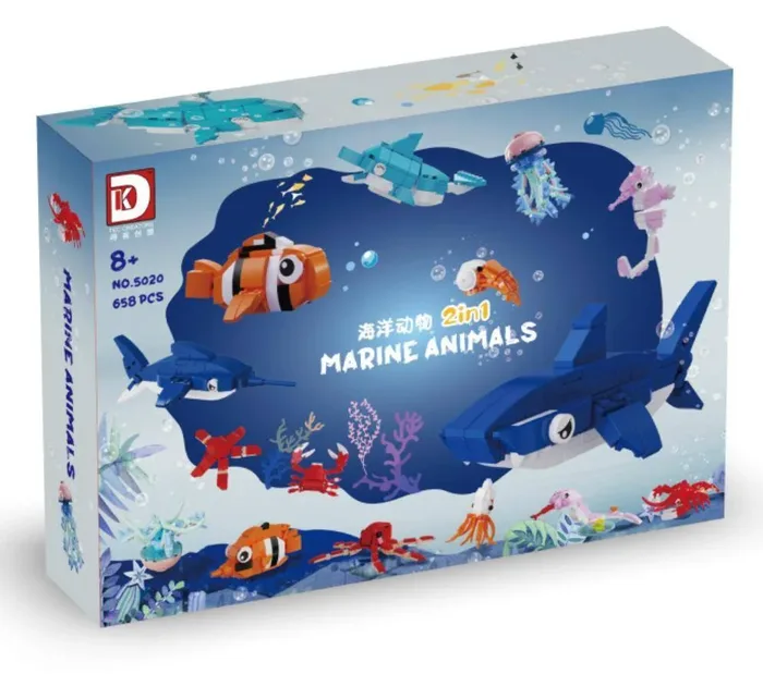 DK 2in1 animaux marins (DK-5020) - prix et où acheter | Brick Broker