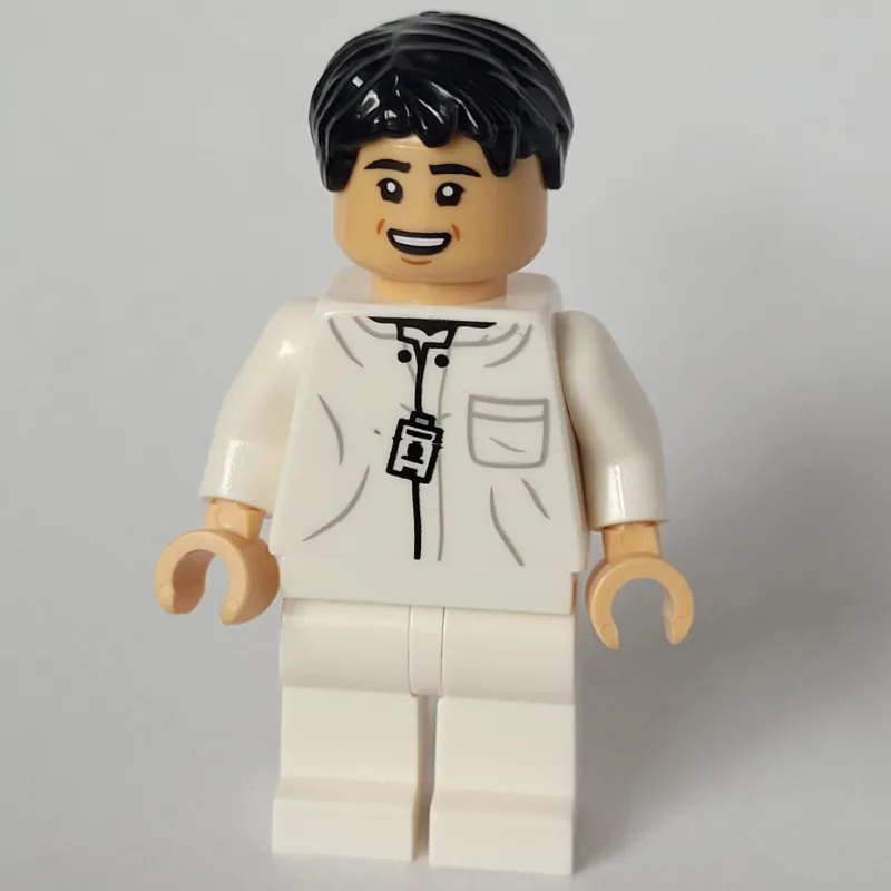 Dr. Henry Wu, White Scrubs — dans quels sets LEGO ? (fig-013873) | Brick Broker