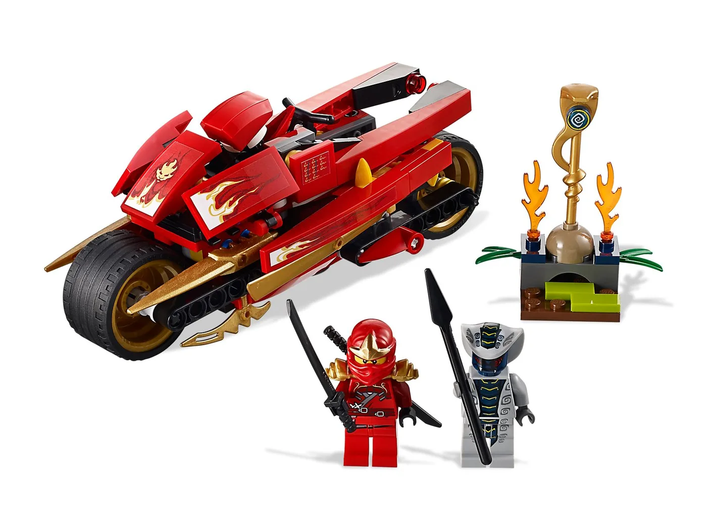 LEGO 9441 La Moto Lame de Kai - prix et où acheter | Brick Broker