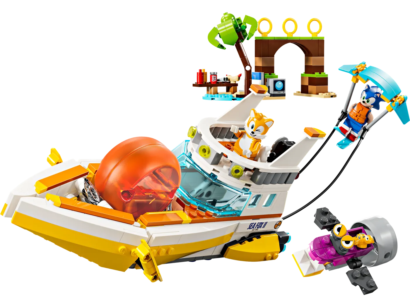 LEGO 76997 Le Bateau d'aventure de Tails - prix | Brick Broker