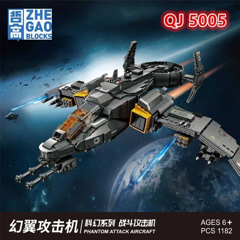 ZHEGAO Avion d'attaque fantôme (ZHE-QJ5005) - prix | Brick Broker
