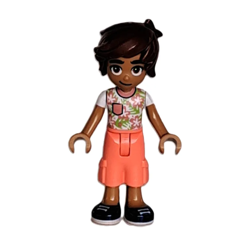 Leo - White/Coral Top, Coral Pants — dans quels sets LEGO ? (fig-000989) | Brick Broker