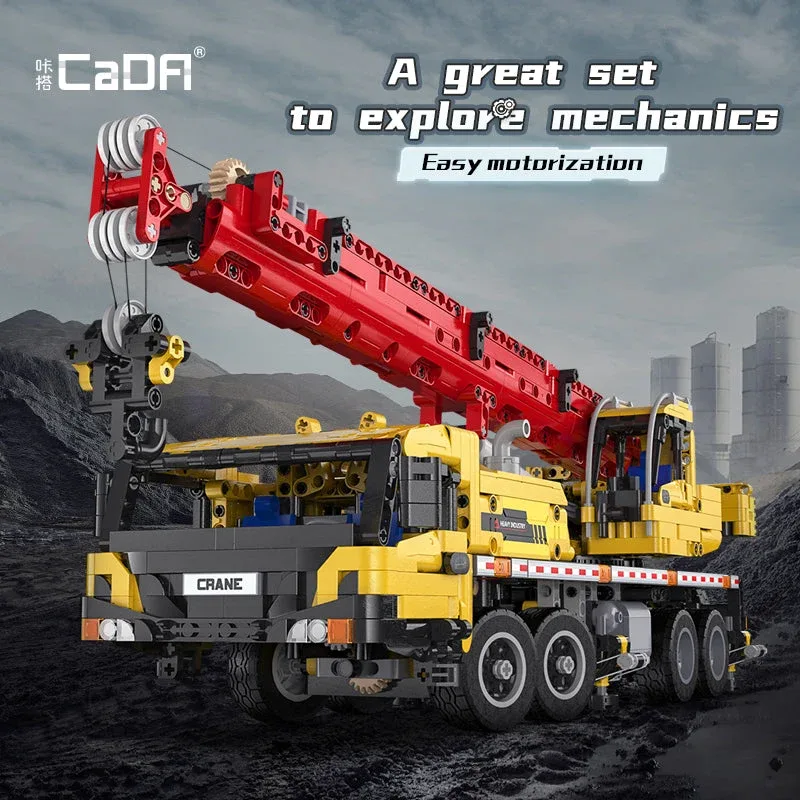 CaDA Camion-grue télécommandé (CADA-C61081W) - prix | Brick Broker