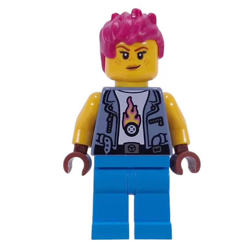 Mech Max, Sand Blue Jacket, Dark Azure Legs,… — minifigurine LEGO | Brick Broker