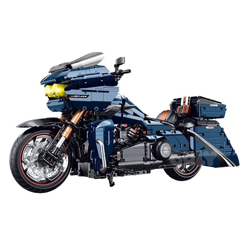 JIESTAR Modèle de moto GULY 1:5 Cruiser Technic 60540 (JS-60540) - prix | Brick Broker