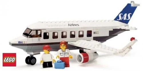 LEGO 4032 Avion de Passagers - Version SAS - prix | Brick Broker