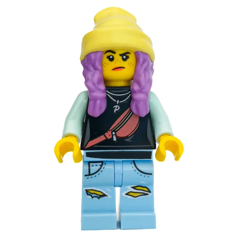 Parker L. Jackson, Black Top, Bright Light Ye… — minifigurine LEGO | Brick Broker