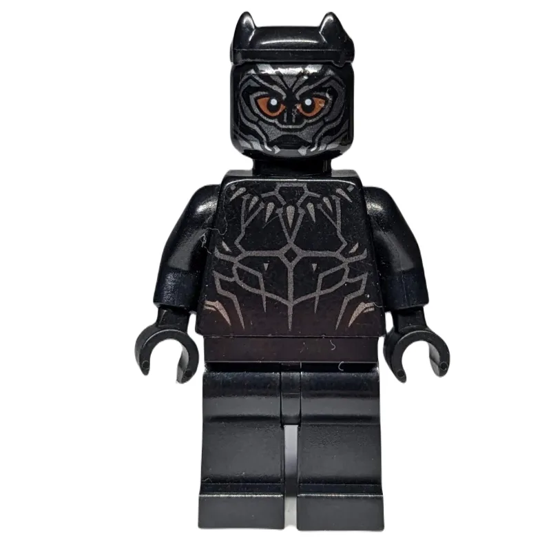 Black Panther with Reddish Brown Eyes — dans quels sets LEGO ? (fig-005434) | Brick Broker