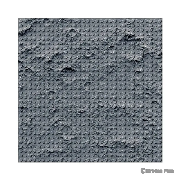 BRIXIES Plaque de base de designer Lune 32 x 32 tenons (BRIXIES-225.004) - prix | Brick Broker