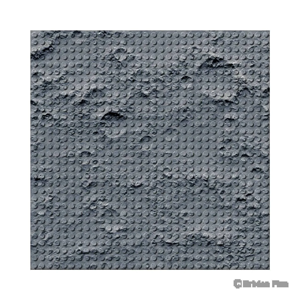 BRIXIES Plaque de base de designer Lune 32 x 32 tenons (BRIXIES-225.004) - prix | Brick Broker