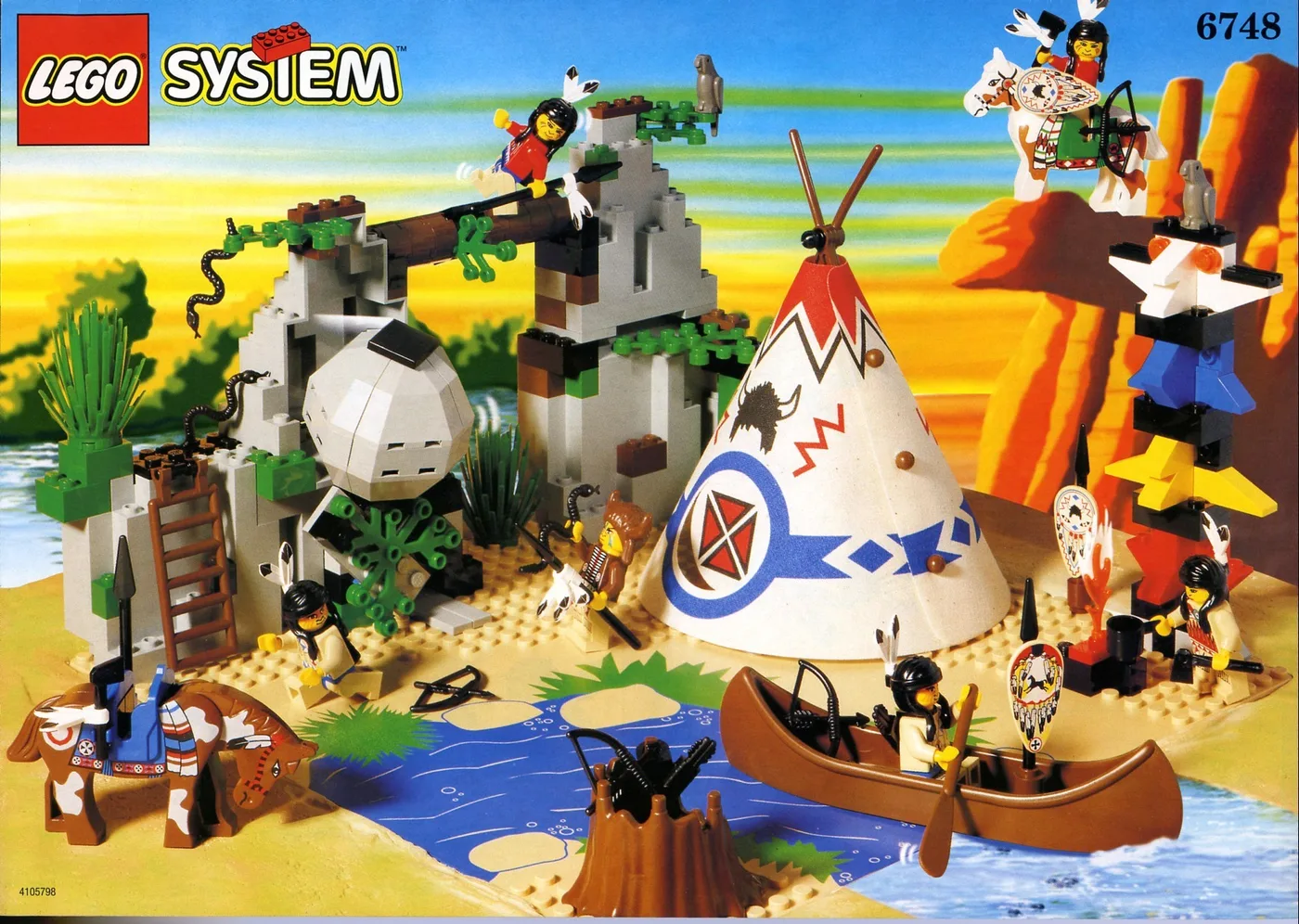 LEGO 6748 Canyon des Falaises de Blocs - prix | Brick Broker