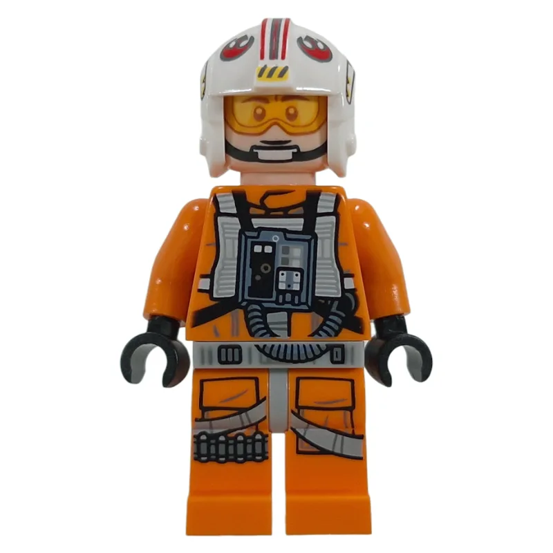 Luke Skywalker, Orange Rebel Pilot Outift (SM… — minifigurine LEGO | Brick Broker