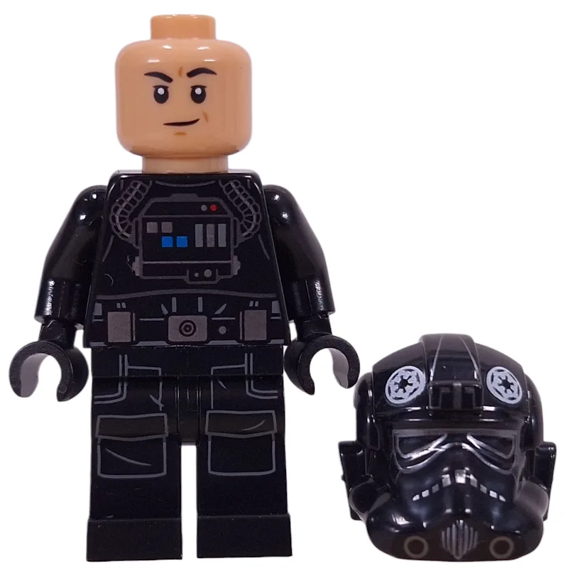 TIE Pilot, Printed Legs, Warm Tan Head — dans quels sets LEGO ? (fig-016933) | Brick Broker