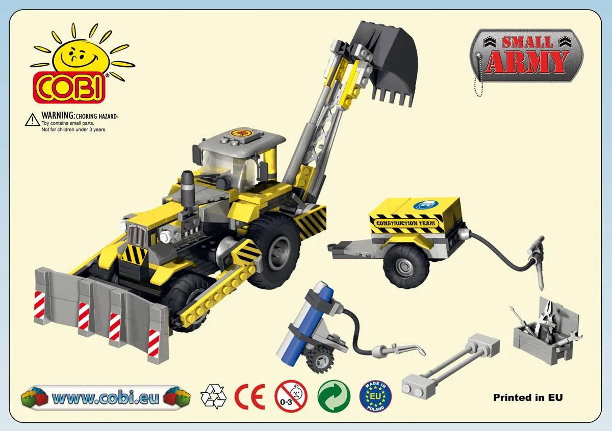 COBI Chargeuse-pelleteuse (COBI-1645) - prix | Brick Broker